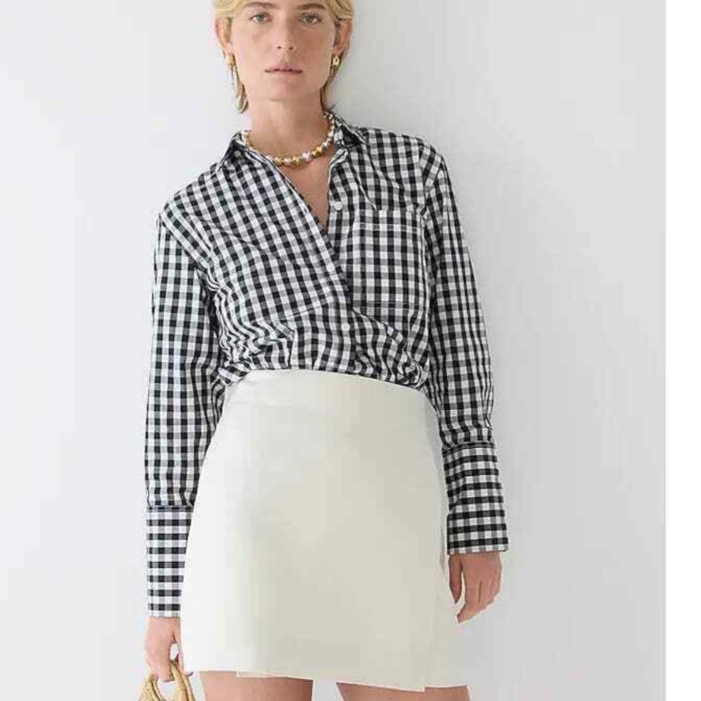 J. Crew Gingham Garçon Shirt 6